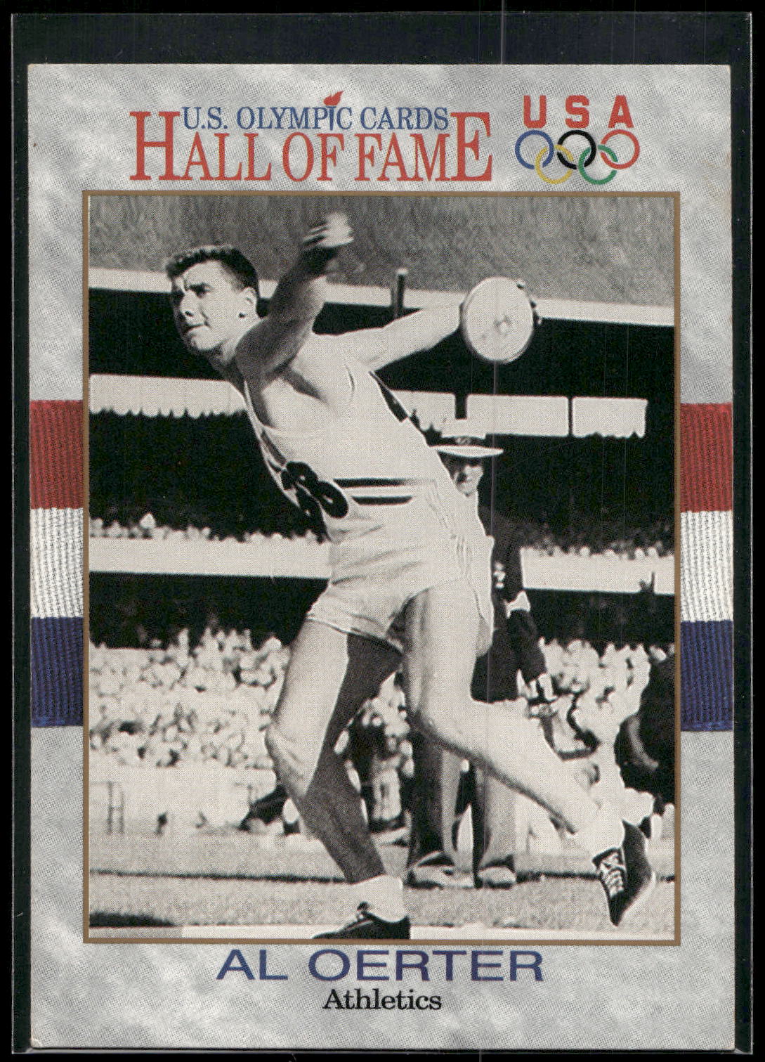 1991 Impel U.S. Olympic Hall of Fame #4 Al Oerter
