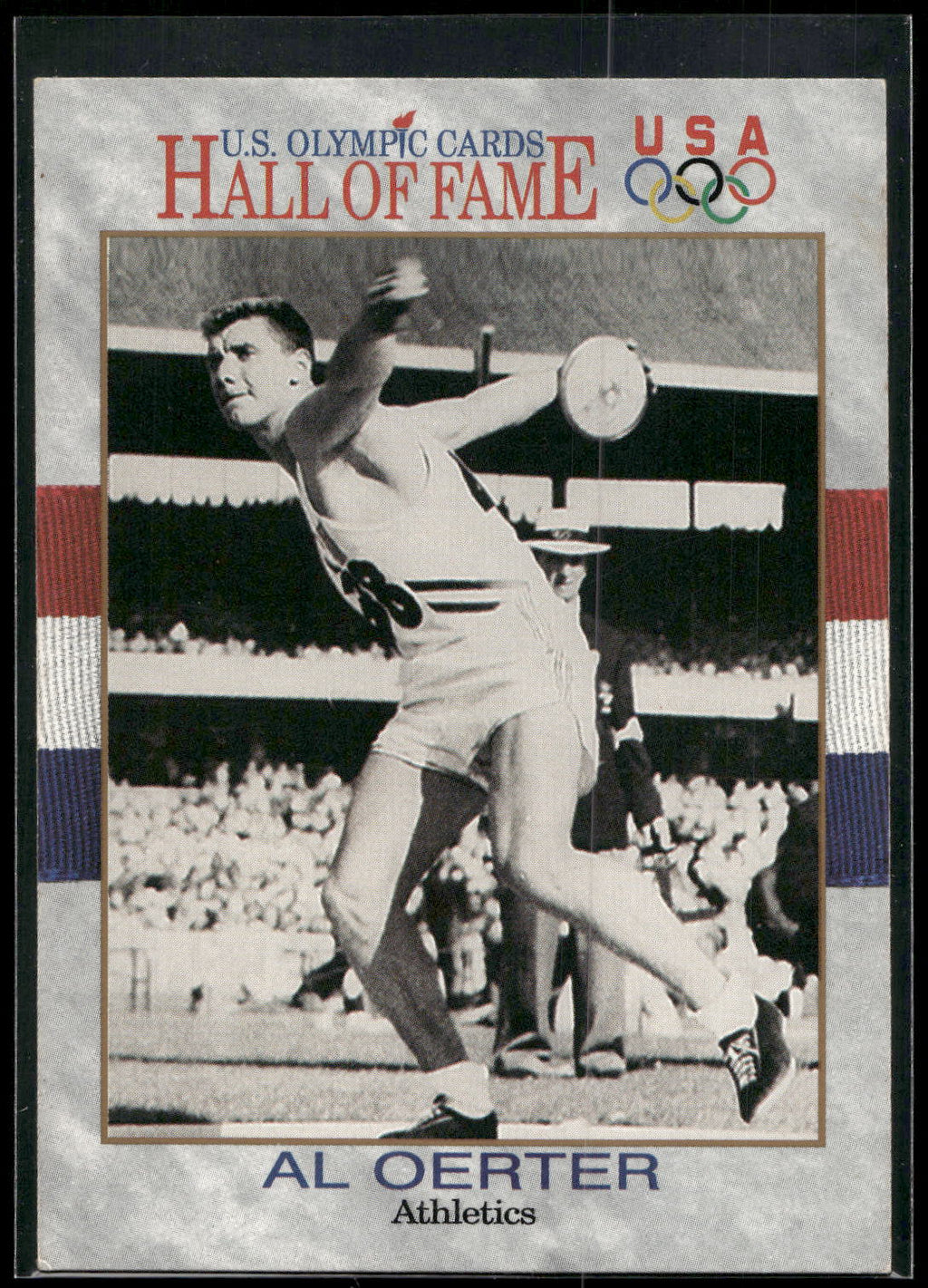 1991 Impel U.S. Olympic Hall of Fame #4 Al Oerter