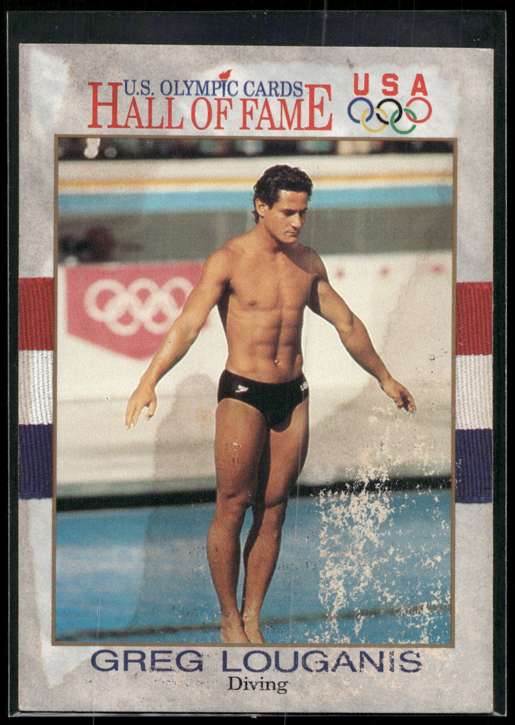 1991 Impel U.S. Olympic Hall of Fame #50 Greg Louganis