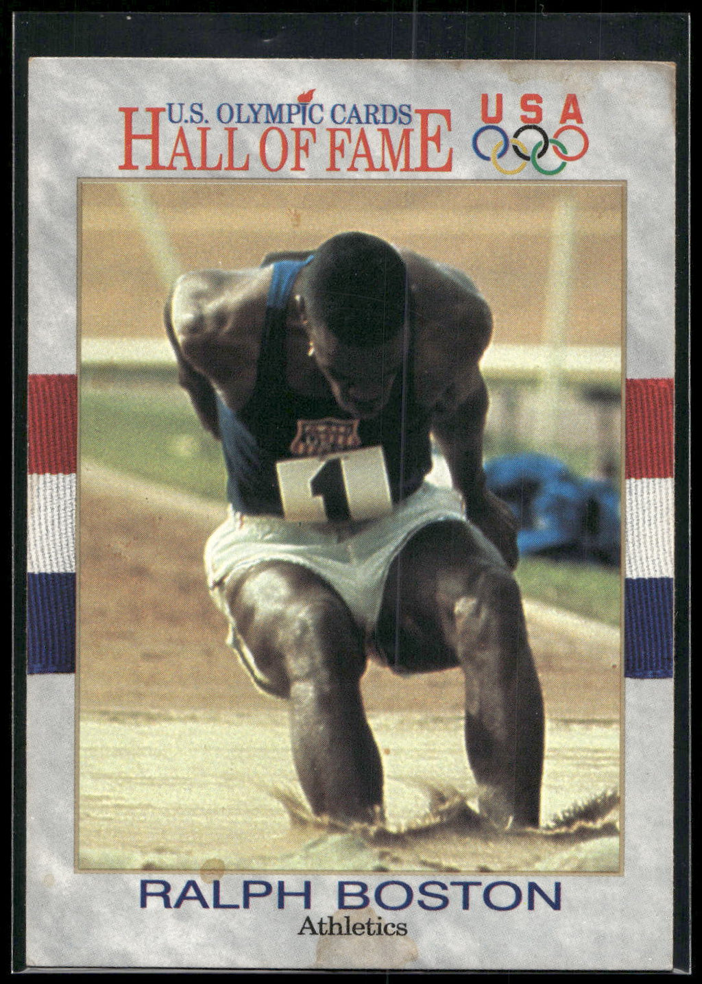 1991 Impel U.S. Olympic Hall of Fame #31a Ralph Boston