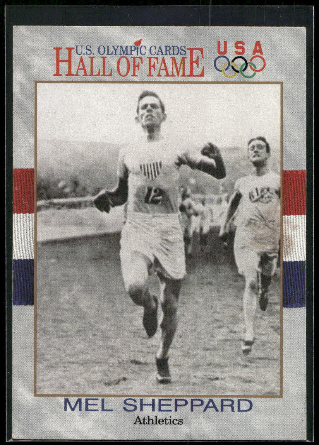 1991 Impel U.S. Olympic Hall of Fame #44 Mel Sheppard