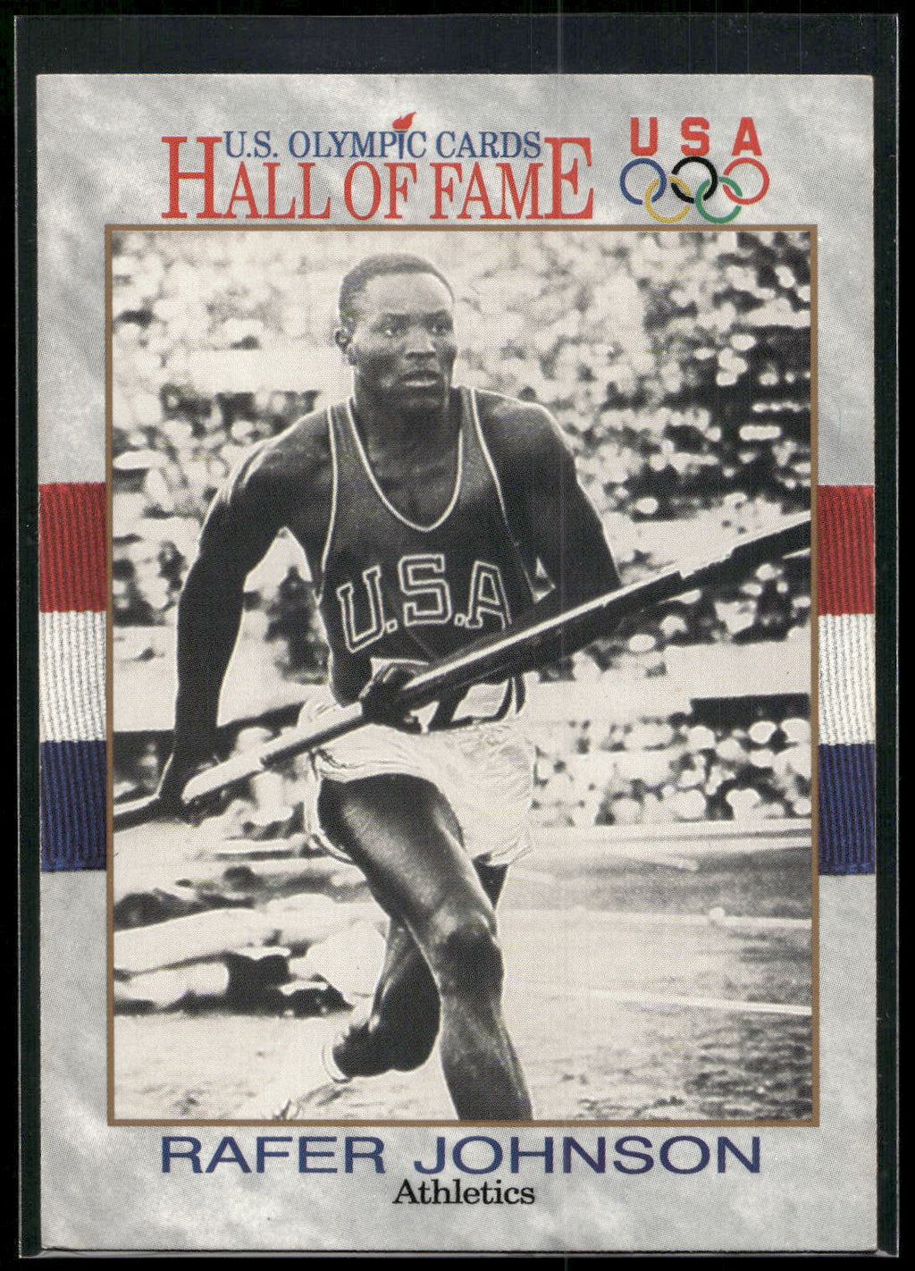 1991 Impel U.S. Olympic Hall of Fame #9 Rafer Johnson