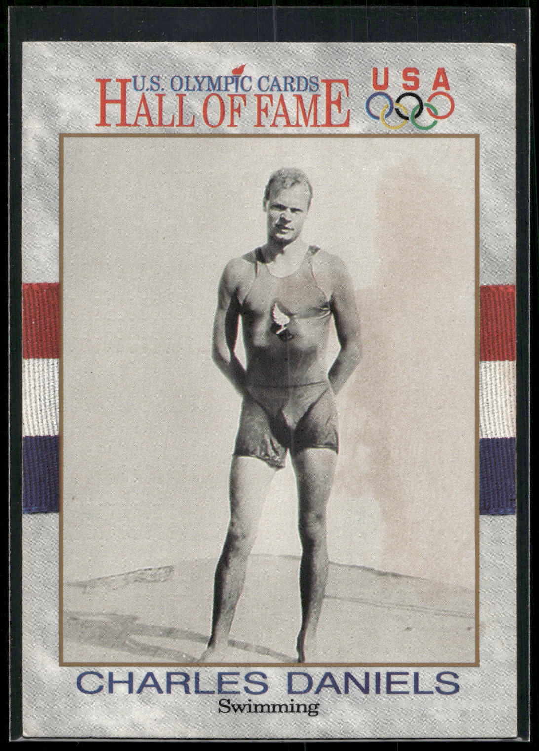 1991 Impel U.S. Olympic Hall of Fame #40a Charles Daniels