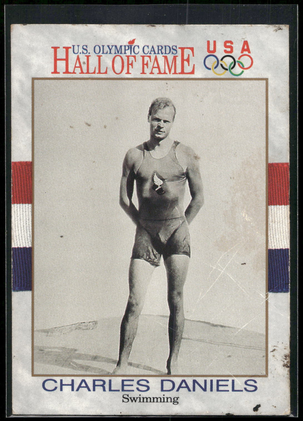 1991 Impel U.S. Olympic Hall of Fame #40b Charles Daniels