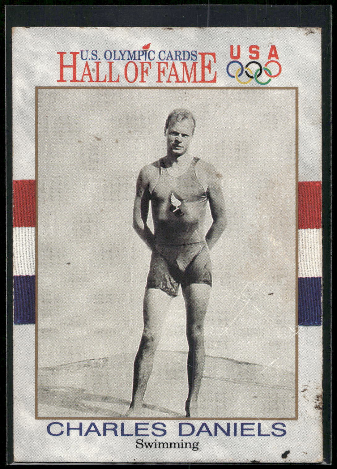 1991 Impel U.S. Olympic Hall of Fame #40b Charles Daniels