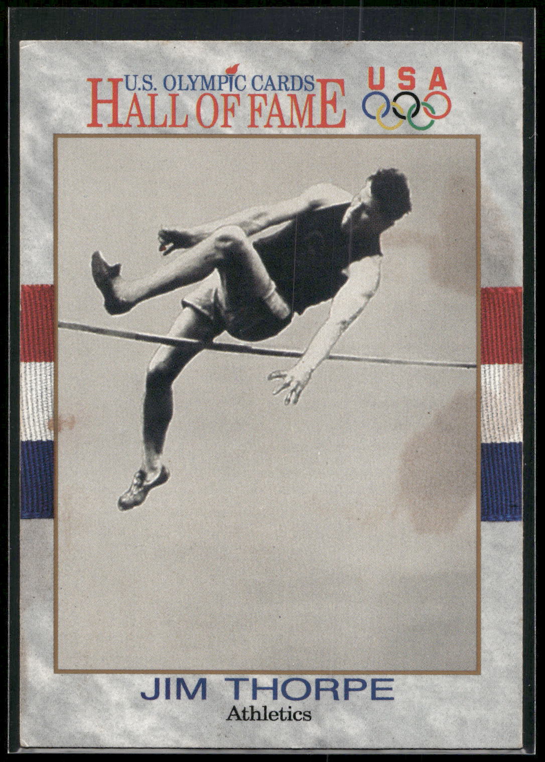 1991 Impel U.S. Olympic Hall of Fame #3 Jim Thorpe