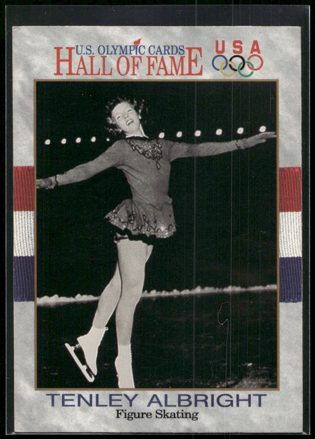 1991 Impel U.S. Olympic Hall of Fame #38 Tenley Albright