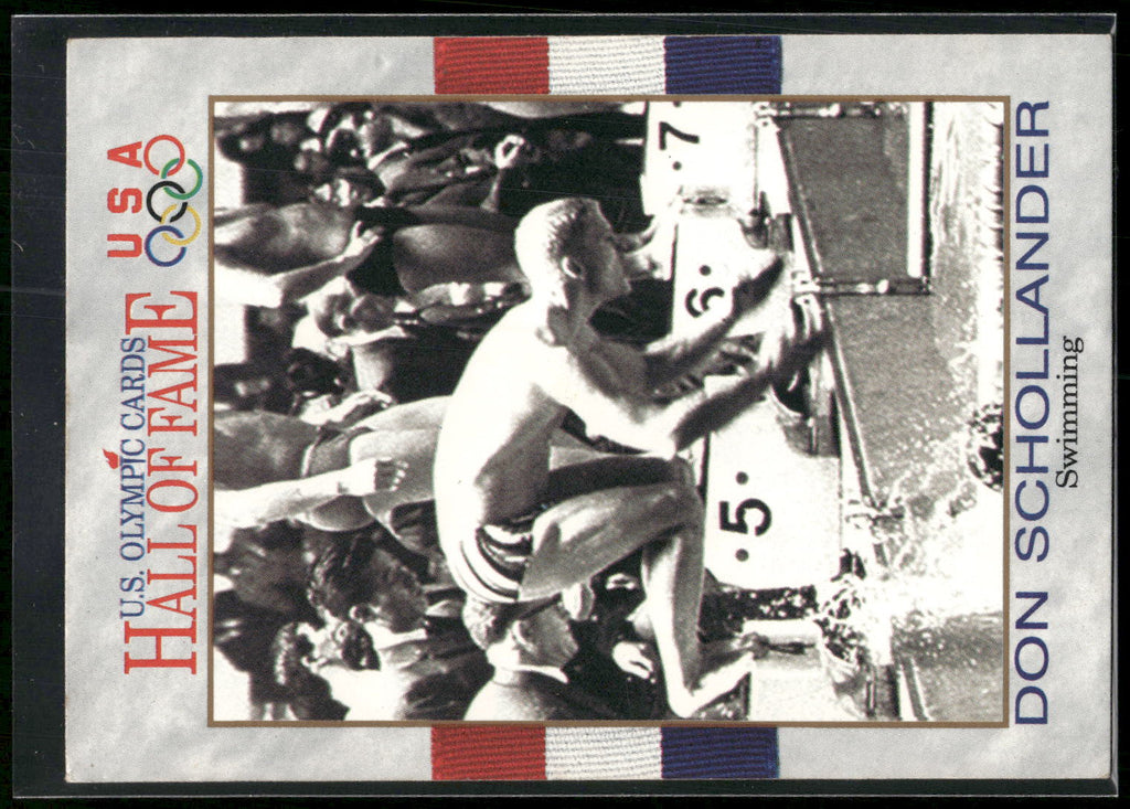 1991 Impel U.S. Olympic Hall of Fame #10 Don Schollander