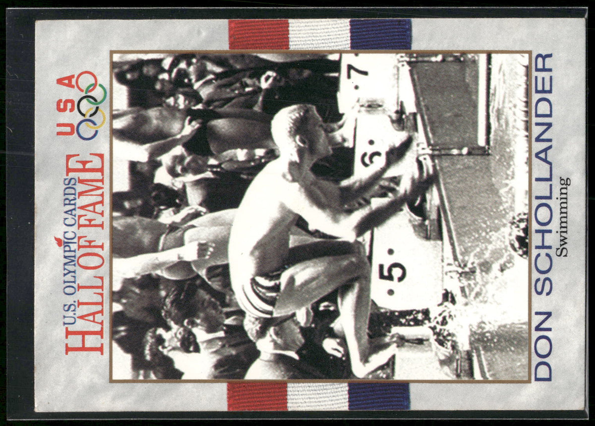 1991 Impel U.S. Olympic Hall of Fame #10 Don Schollander