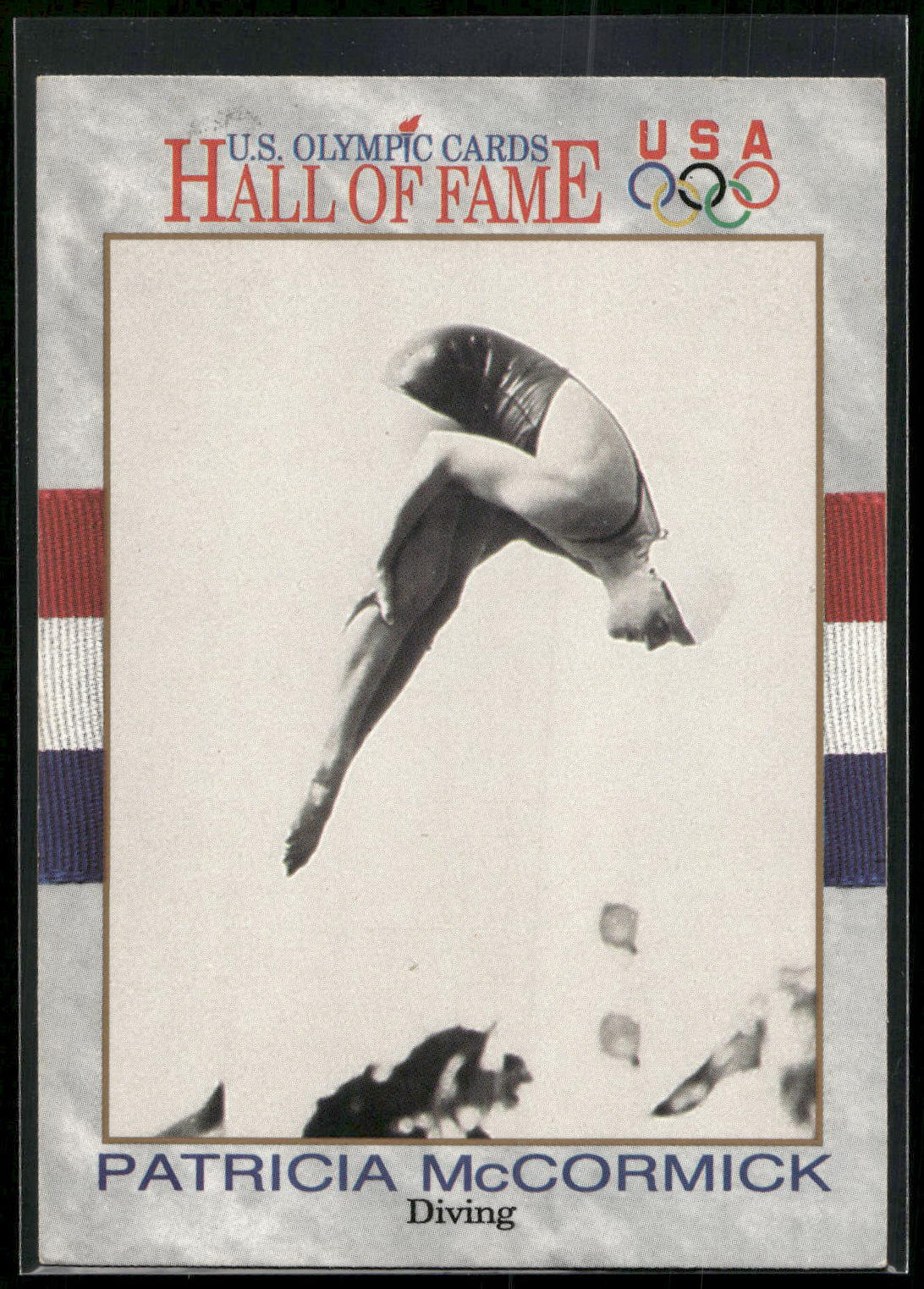 1991 Impel U.S. Olympic Hall of Fame #30a Patricia McCormick