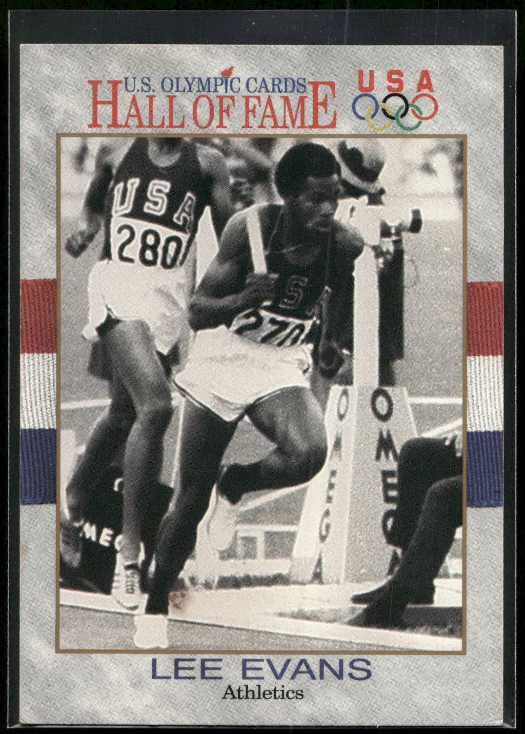 1991 Impel U.S. Olympic Hall of Fame #42 Lee Evans