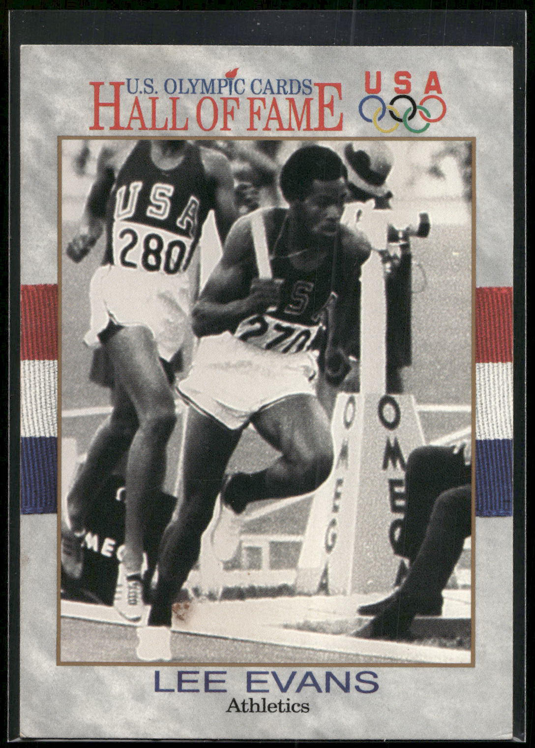 1991 Impel U.S. Olympic Hall of Fame #42 Lee Evans
