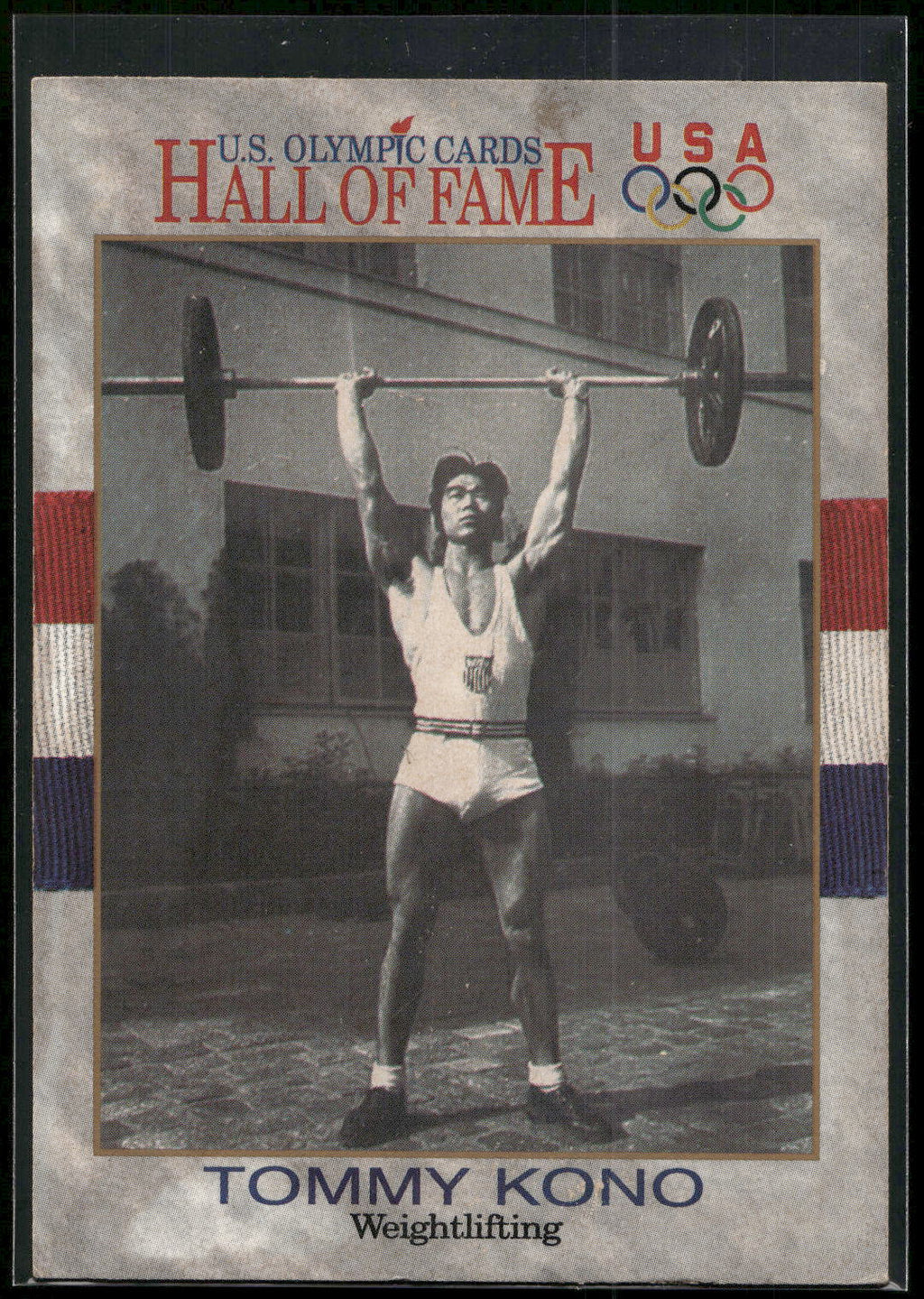 1991 Impel U.S. Olympic Hall of Fame #48 Tommy Kono