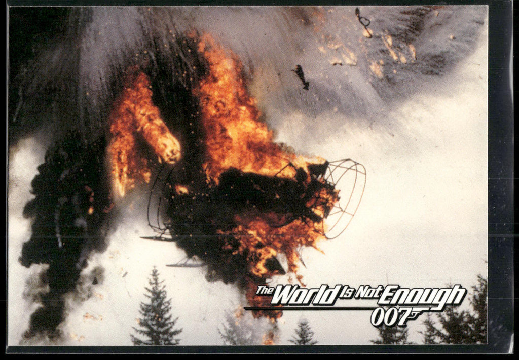 1999 Inkworks James Bond The World Is Not Enough #26 When Parahawks Collide