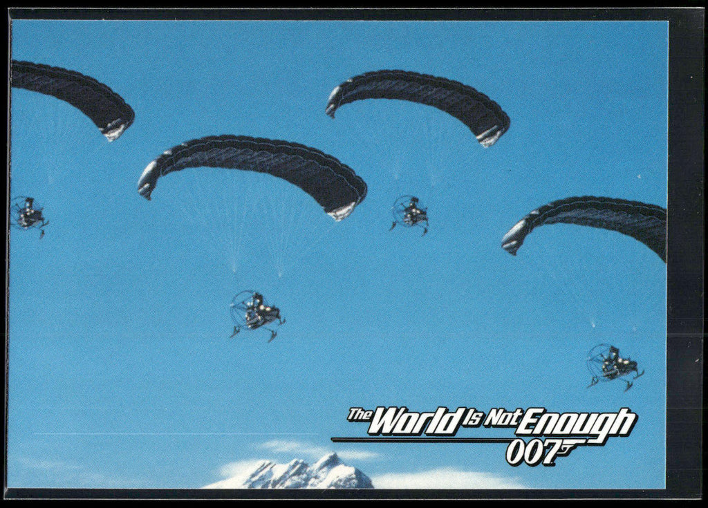 1999 Inkworks James Bond The World Is Not Enough #24 Parahawk Assault