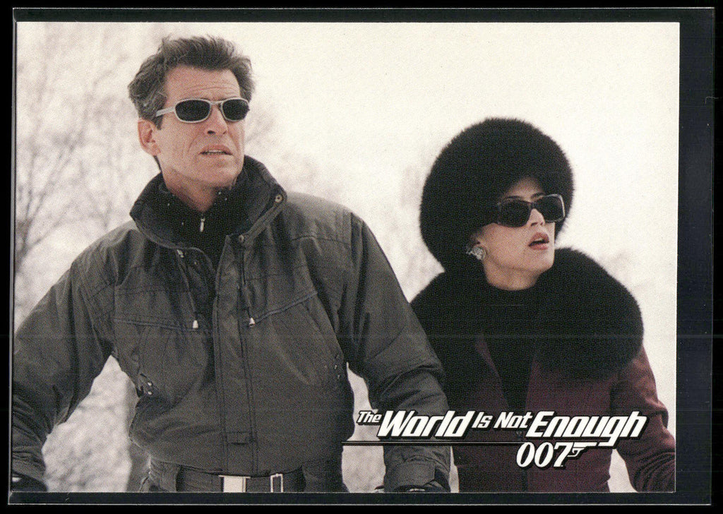 1999 Inkworks James Bond The World Is Not Enough #23 Trouble Up Ahead