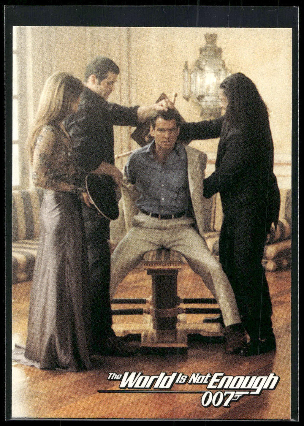 1999 Inkworks James Bond The World Is Not Enough #51 The Torture Chair