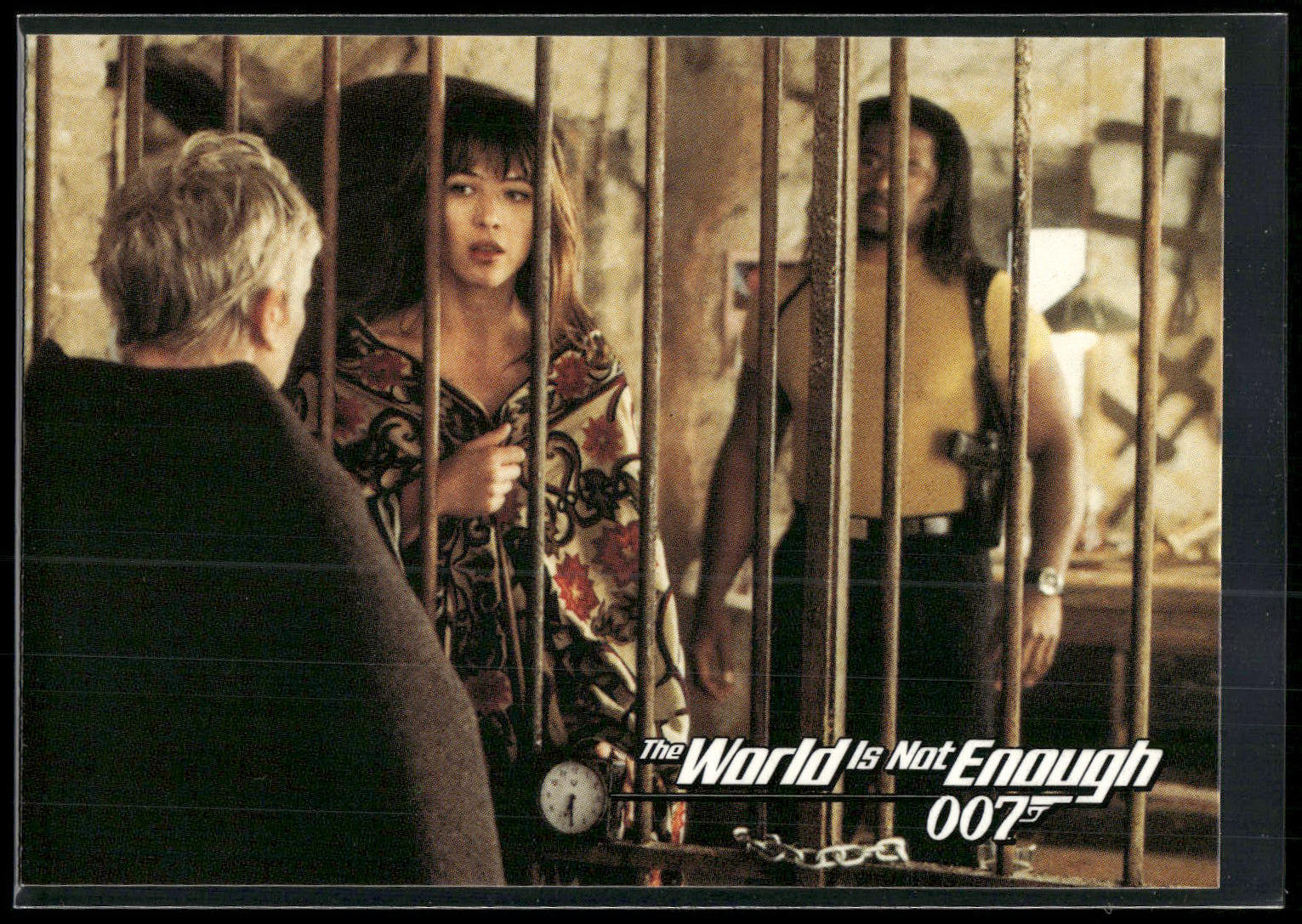 1999 Inkworks James Bond The World Is Not Enough #41 The Entrapment of M