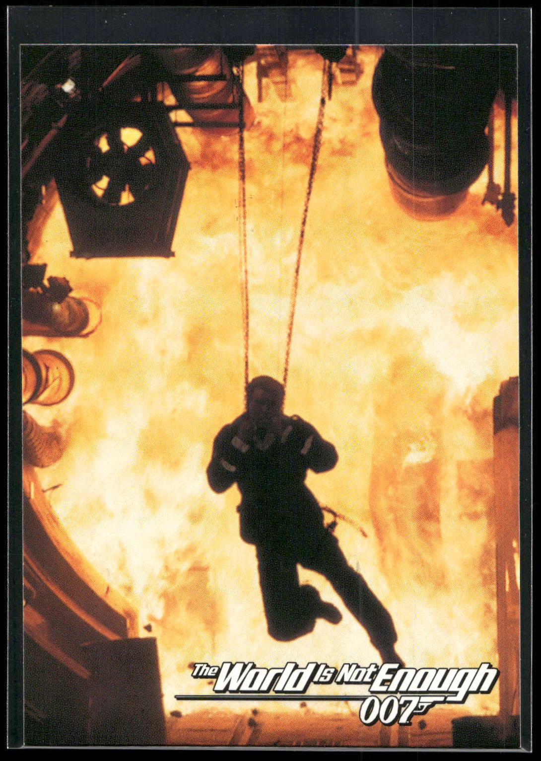 1999 Inkworks James Bond The World Is Not Enough #39 Fire in the Hole