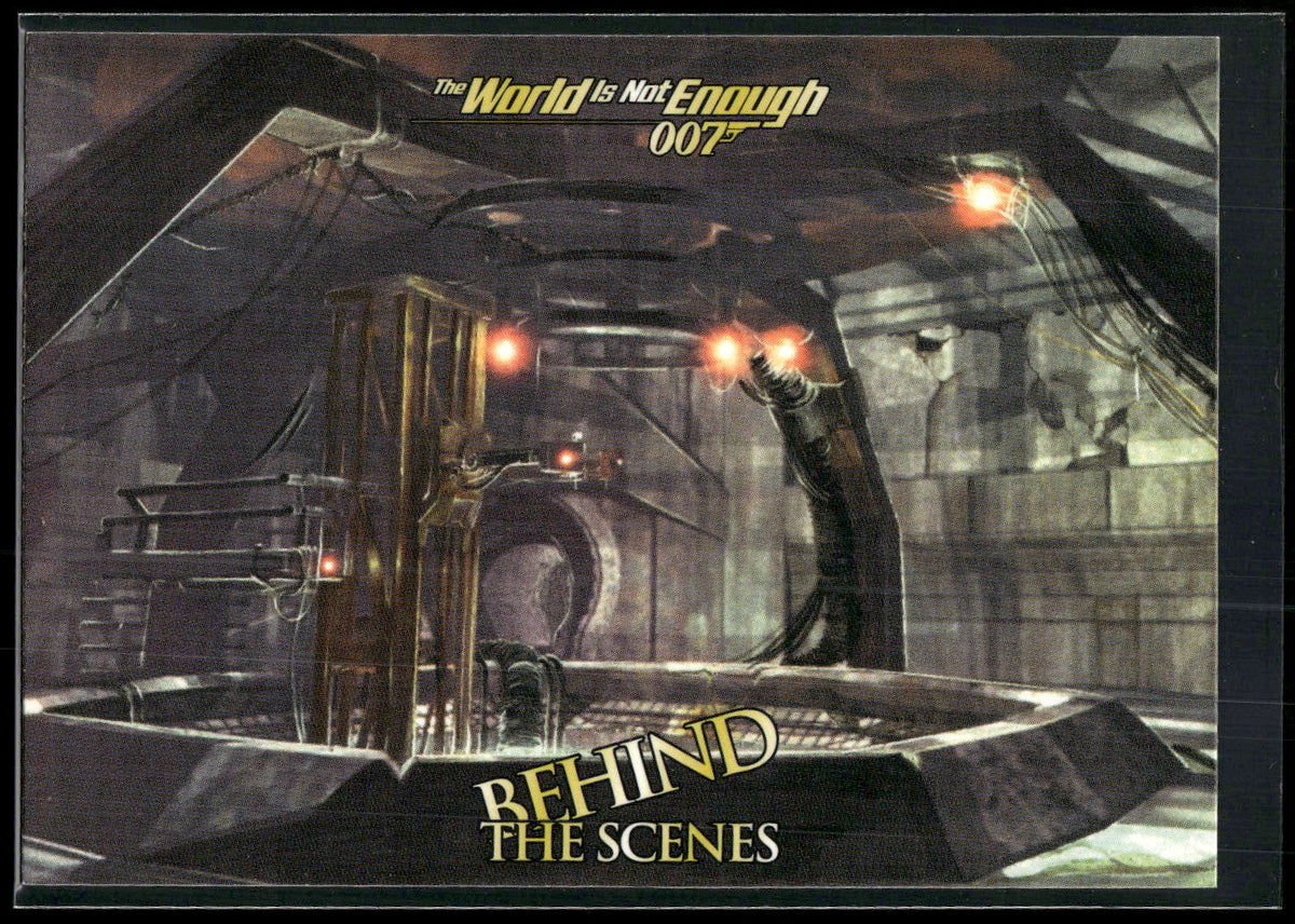 1999 Inkworks James Bond The World Is Not Enough #81 Pit Stop