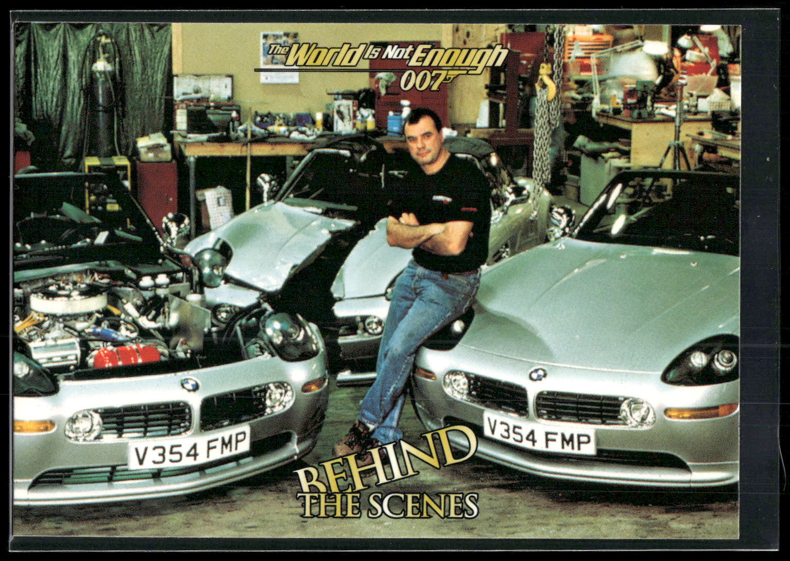 1999 Inkworks James Bond The World Is Not Enough #78 Fate of a Spy Car