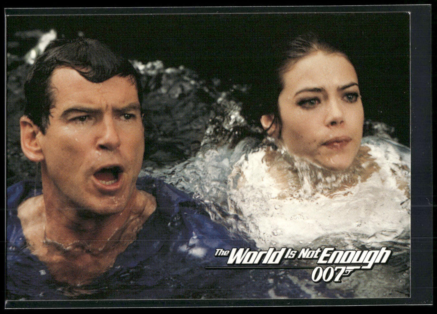 1999 Inkworks James Bond The World Is Not Enough #63 Christmas Present