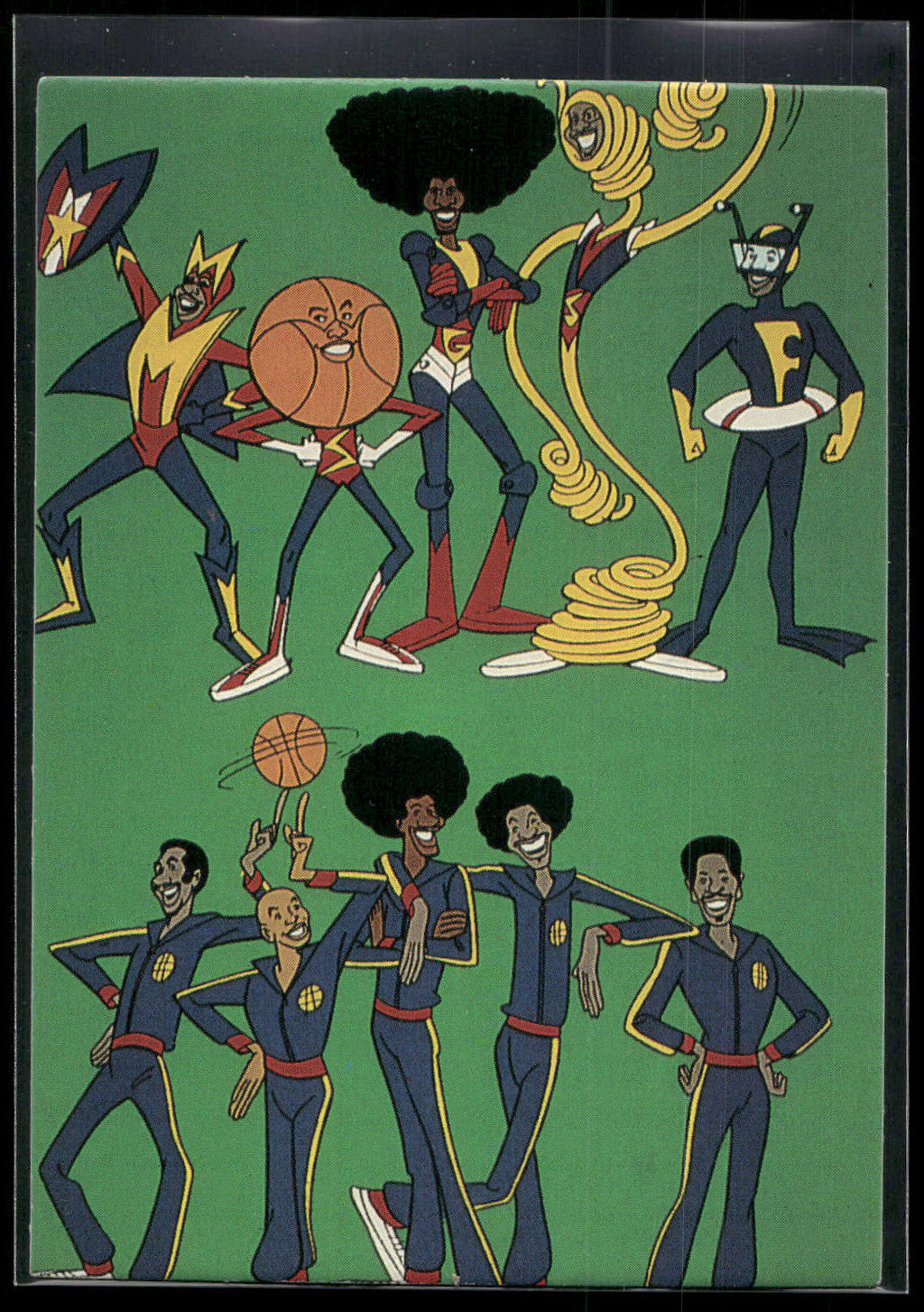 1992 Comic Images Harlem Globetrotters #27 Celluloid Heroes
