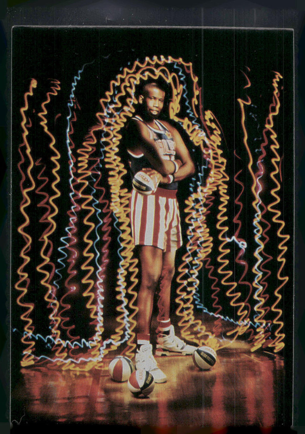 1992 Comic Images Harlem Globetrotters #59 Derek Polk