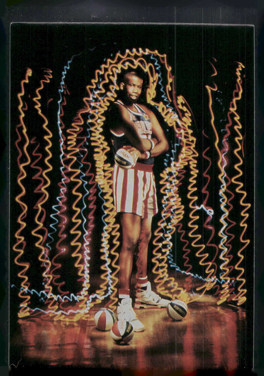 1992 Comic Images Harlem Globetrotters #59 Derek Polk