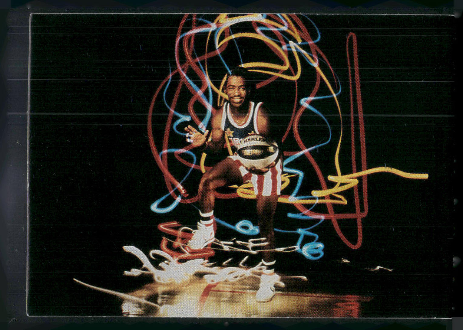 1992 Comic Images Harlem Globetrotters #57 Curley Johnson