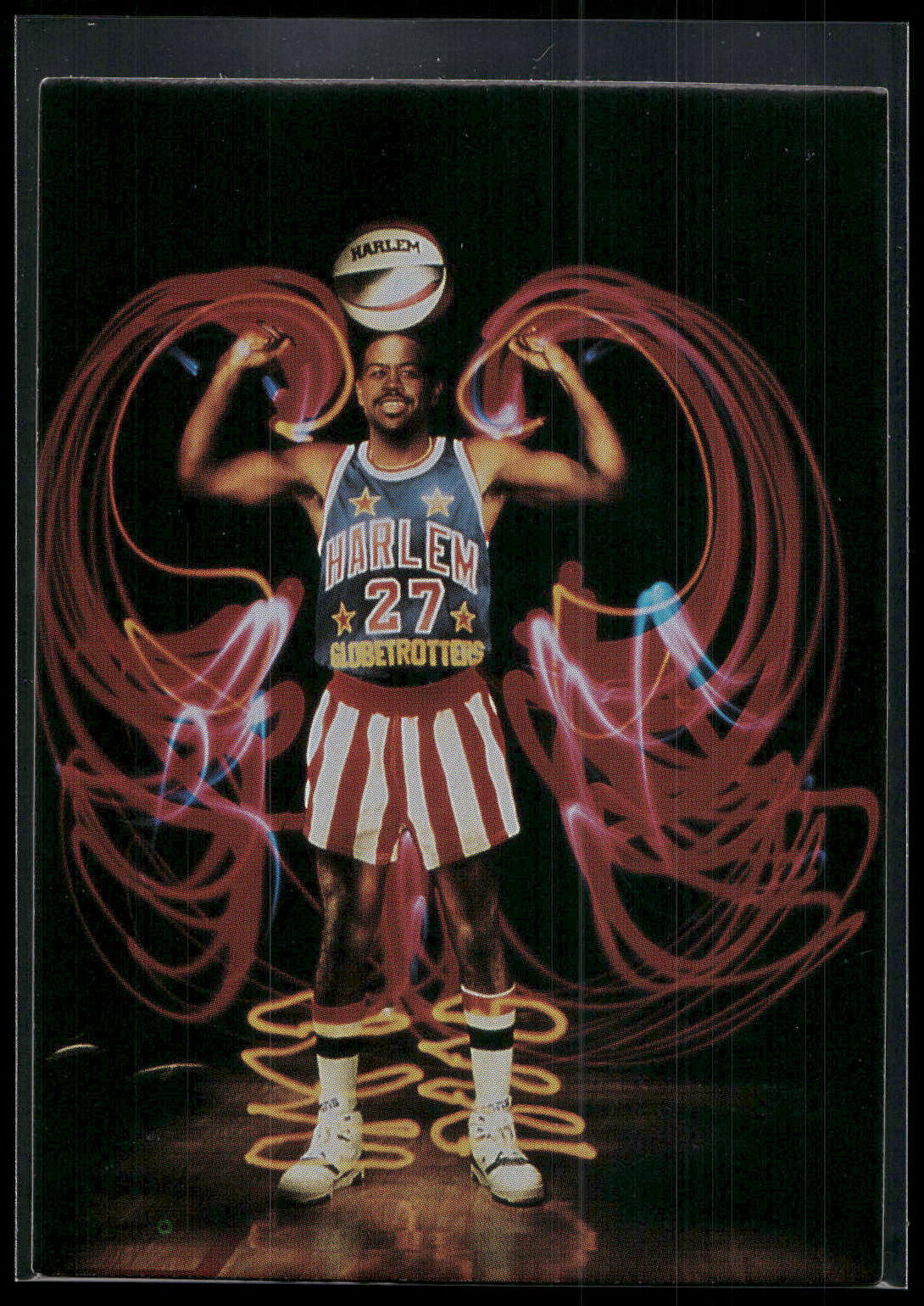 1992 Comic Images Harlem Globetrotters #55 Sherwin Durham