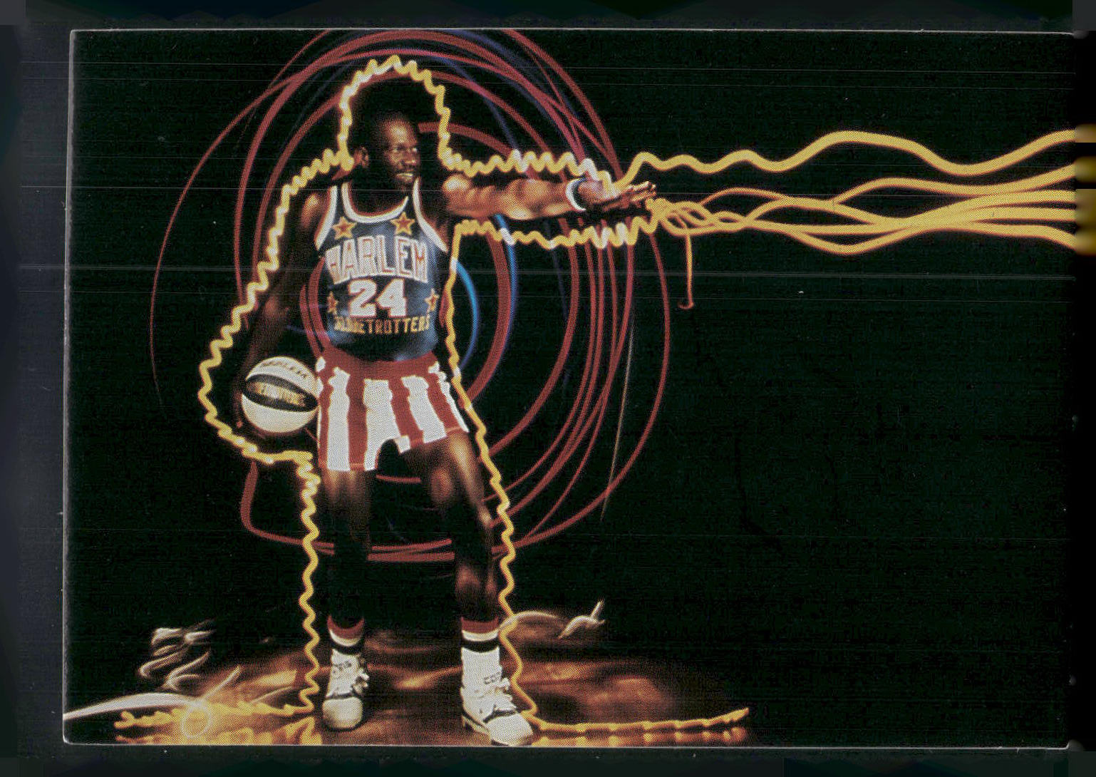 1992 Comic Images Harlem Globetrotters #54 Michael Douglas