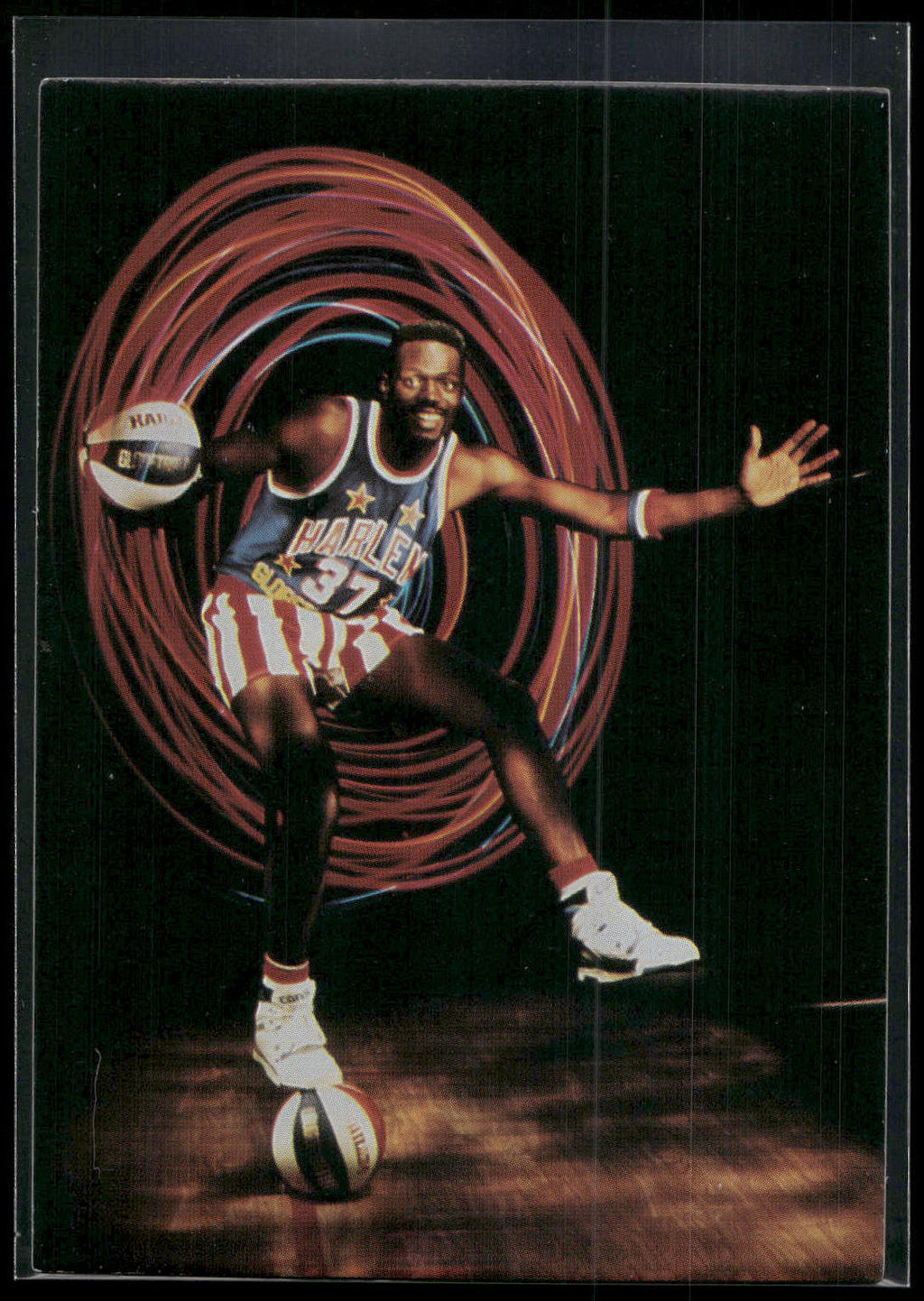 1992 Comic Images Harlem Globetrotters #51 Ernest Aughburns