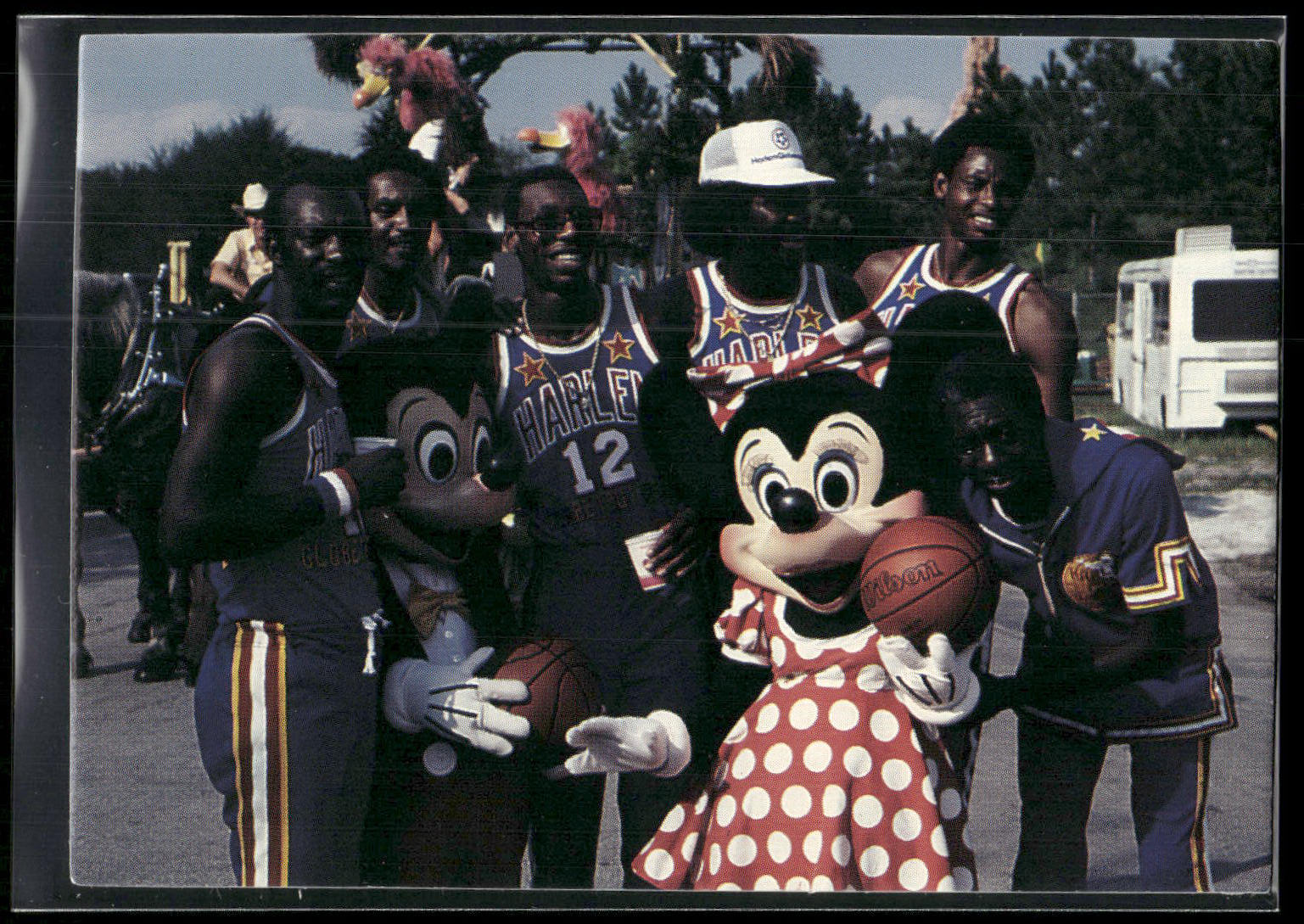 1992 Comic Images Harlem Globetrotters #34 Globie Recollections