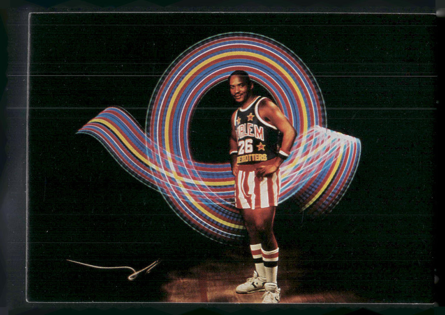 1992 Comic Images Harlem Globetrotters #64 Osbourne Lockhart
