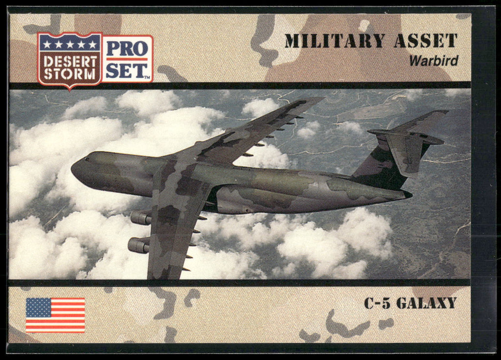 1991 Pro Set Desert Storm #234 C-5 Galaxy