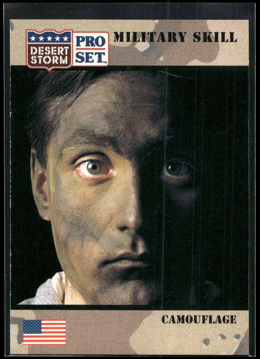 1991 Pro Set Desert Storm #152 Camouflage