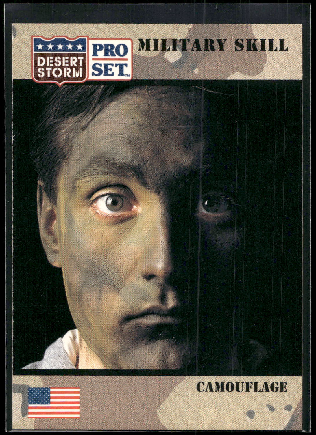 1991 Pro Set Desert Storm #152 Camouflage