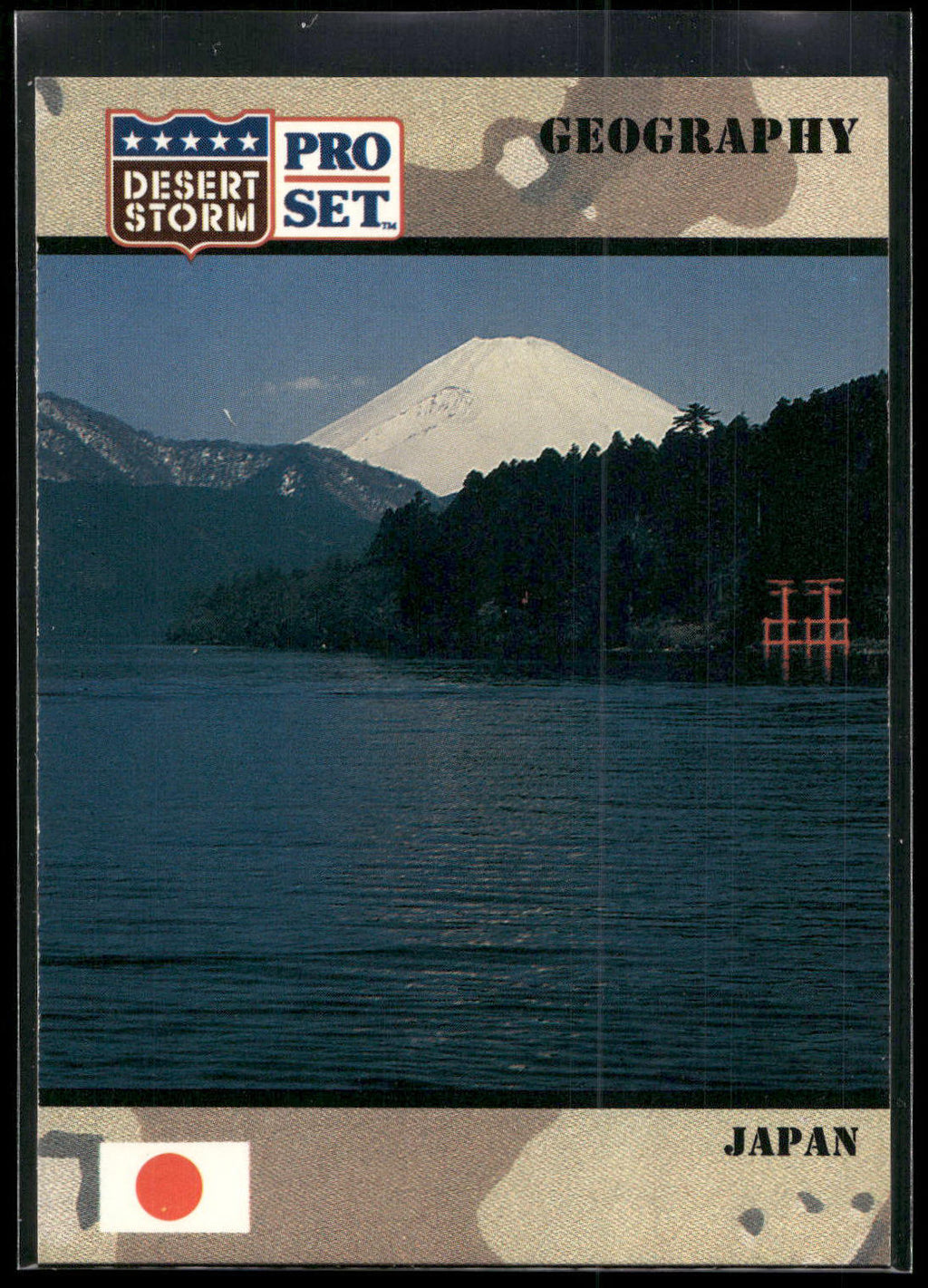 1991 Pro Set Desert Storm #28 Japan