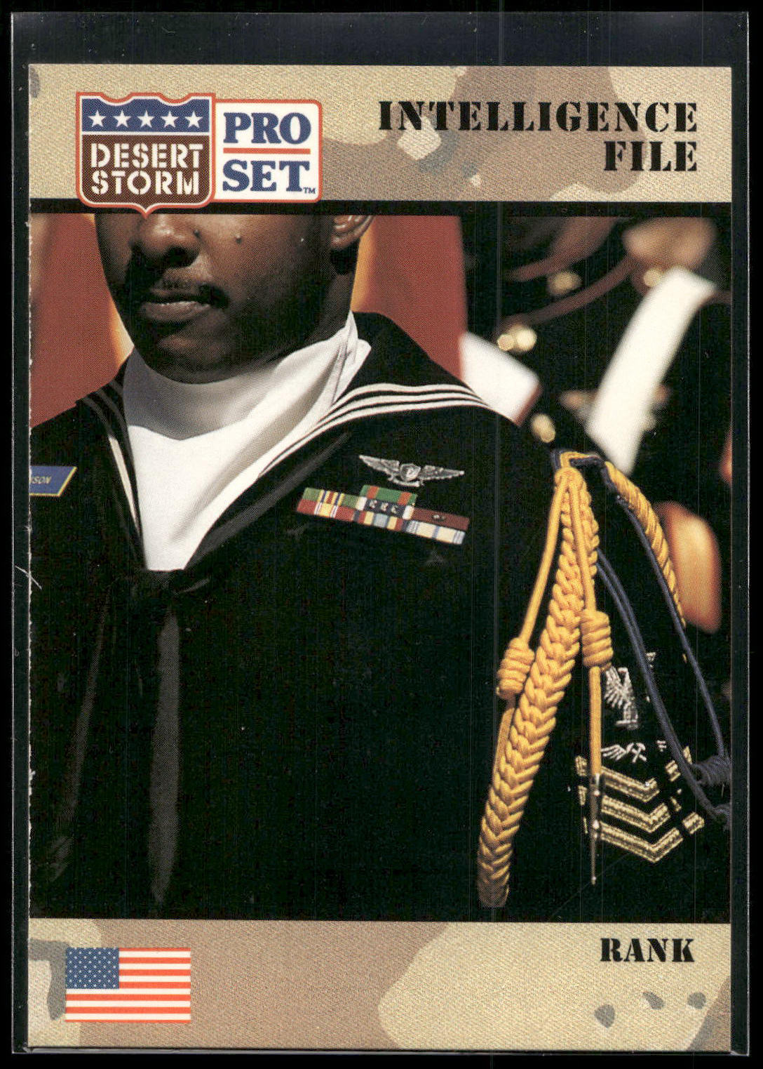 1991 Pro Set Desert Storm #149 Rank