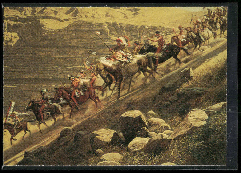 1996 Keepsake Collectibles Wild West: Mort Kunstler #56 Surprise Attack