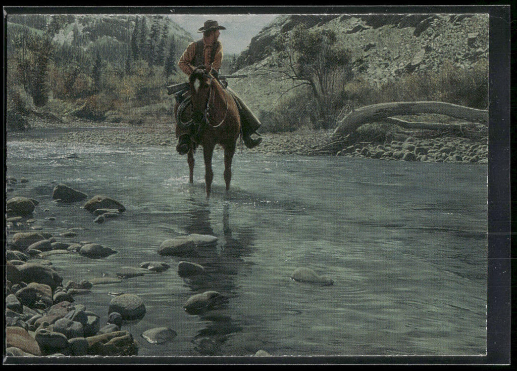 1996 Keepsake Collectibles Wild West: Mort Kunstler #44 Losing the Trail