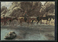 1996 Keepsake Collectibles Wild West: The Art of Mort Kunstler #37 Last Crossing