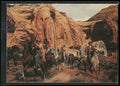 1996 Keepsake Collectibles Wild West: Mort Kunstler #22 When Dust Means Trouble