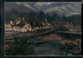 1996 Keepsake Collectibles Wild West: The Art of Mort Kunstler #8 Moving On