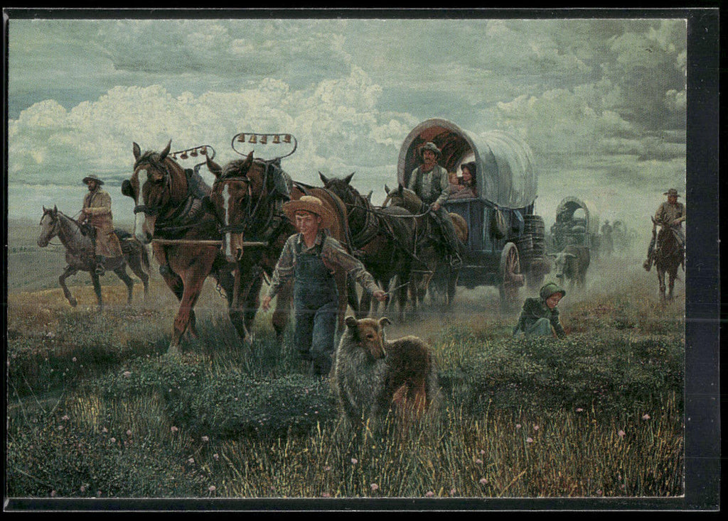 1996 Keepsake Collectibles Wild West: The Art of Mort Kunstler #10 Westward Ho!