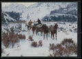 1996 Keepsake Collectibles Wild West: The Art of Mort Kunstler #15 Holiday Cheer