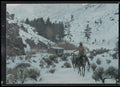 1996 Keepsake Collectibles Wild West: Mort Kunstler #70 Wild Asp Cabin