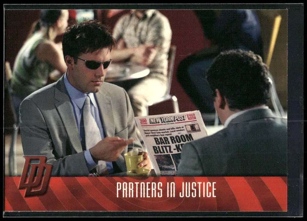 2003 Topps Daredevil #28 Partners in Justice