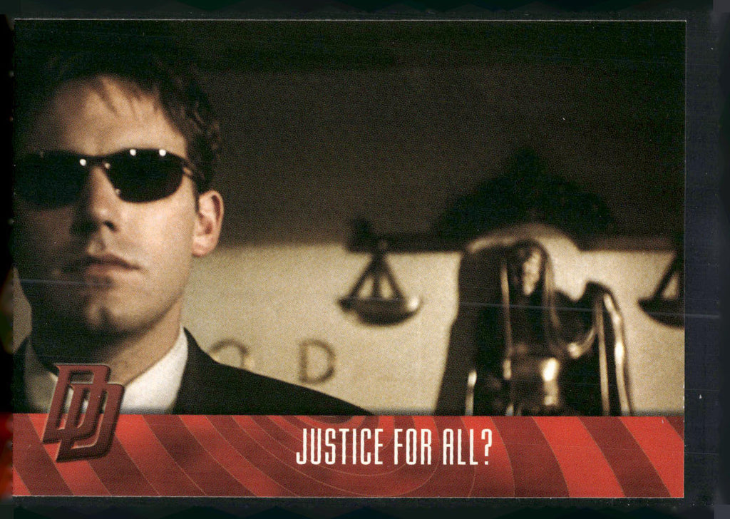 2003 Topps Daredevil #20 Justice for All?